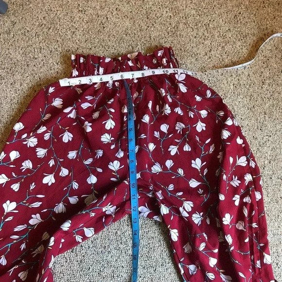 Floral prints comfortable Summer Pull On pants girl/women size Xs - Picture 2 of 4